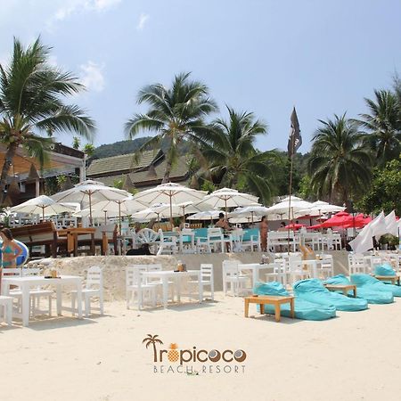 Tropicoco Beach Resort Koh Phangan Haad Yao Bagian luar foto